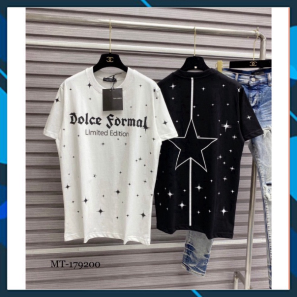 Áo phông Nam Nữ In chữ D.olce quanh áo, Áo thun cộc tay cổ tròn nam nữ unisex form rộng giá bèo | BigBuy360 - bigbuy360.vn