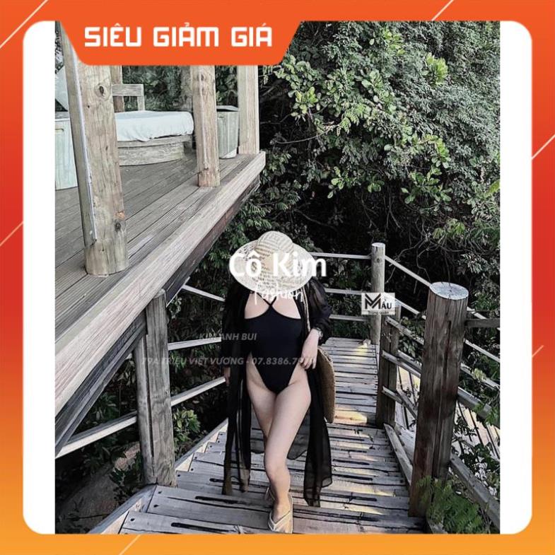 Set đồ nữ đi biển áo bodysuit mix áo choàng sexy TH-Fashion90