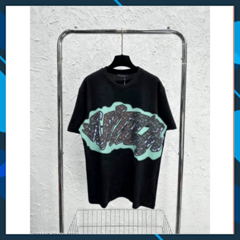 Áo Phông Nam Nữ In Chữ Eo Vì Vân Hoa Xanh Trước Ngực. Áo Thun Unisex Nam Nữ Form Rộng Siêu Hot giá bèo | BigBuy360 - bigbuy360.vn