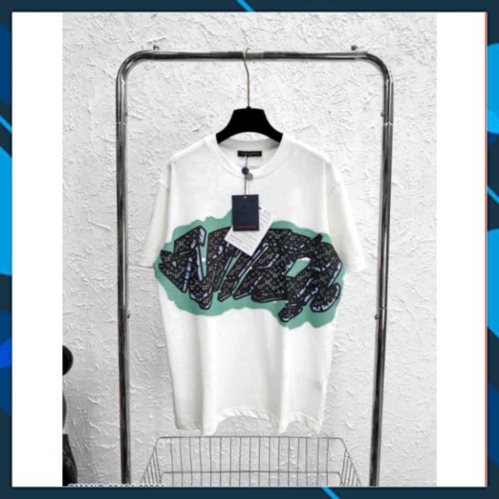 Áo Phông Nam Nữ In Chữ Eo Vì Vân Hoa Xanh Trước Ngực. Áo Thun Unisex Nam Nữ Form Rộng Siêu Hot giá bèo | BigBuy360 - bigbuy360.vn