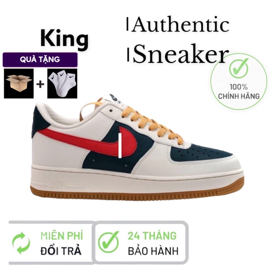 Giày AF1_Nike Gucci Xanh Đỏ Nam Nữ [Miễn Phí Đổi Trả ] Hàng Trung Cao Cấp-king