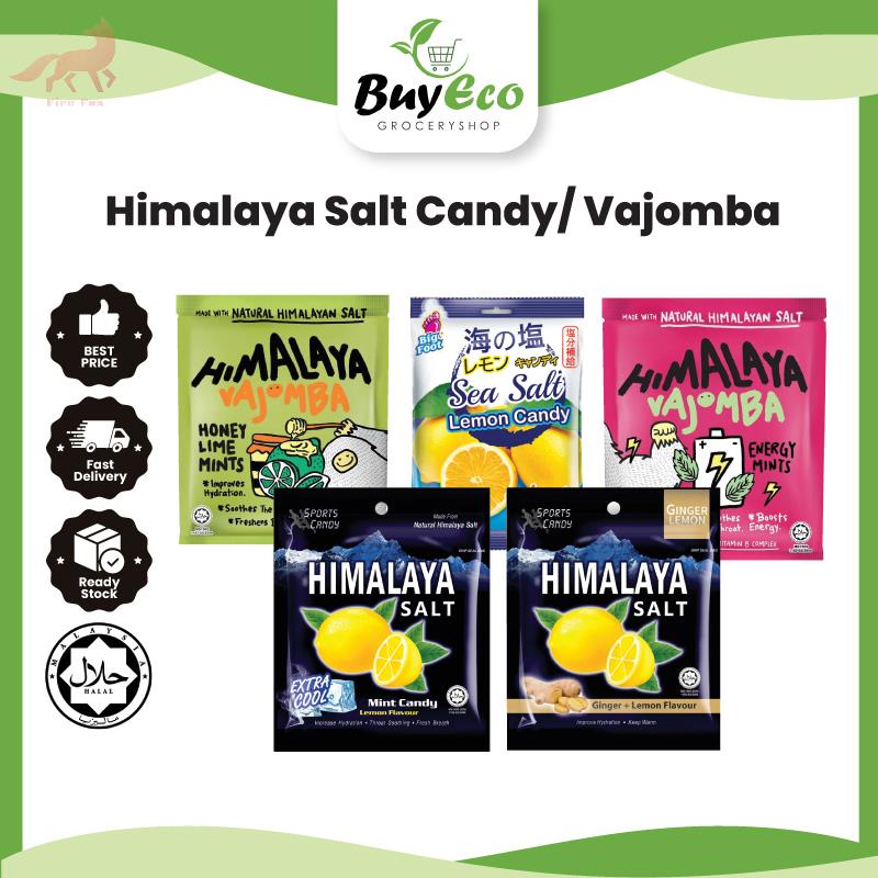 Kẹo thể thao muối Himalaya / Kẹo chanh muối Himalaya Vajomba 15g Sweet  Gula Gula
