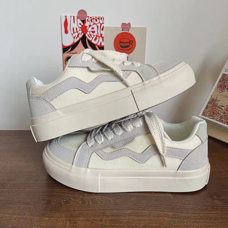 Giày Thể Thao Vải Bạt Phong Cách Hàn Quốc Thời Trang Xuân Hè Dành Cho Nữ