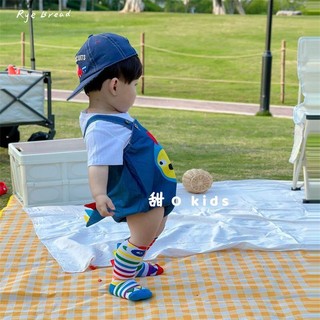 Bộ áo liền quần hình khủng long dễ thương cho bé