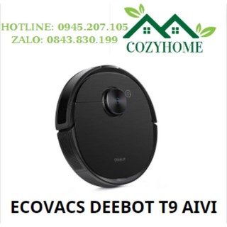 Robot hút bụi lau nhà Ecovacs Deebot T9 Aivi CHÍNH HÃNG ( ID nhà sản xuất)