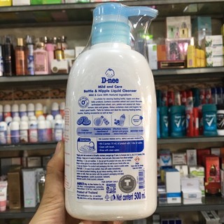 Nước rửa bình sữa & rau quả D-nee 500ml