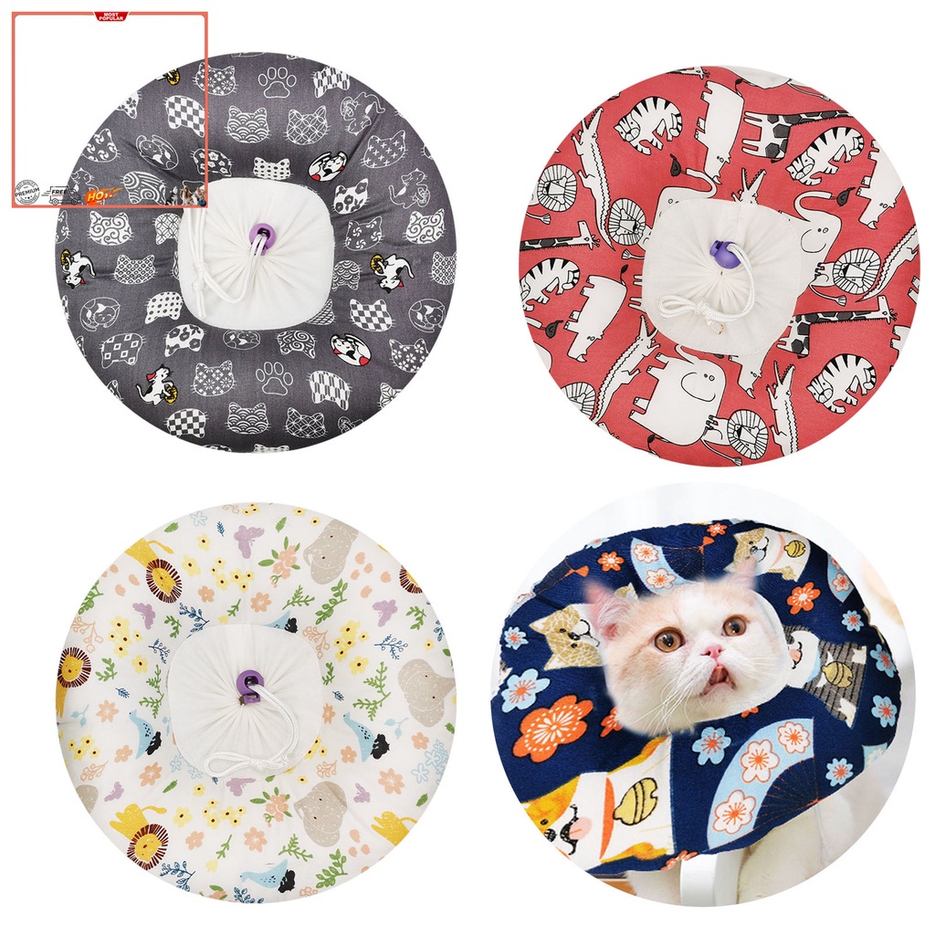 Vòng Cổ Hình Nón Có Thể Điều Chỉnh Bảo Vệ Sức Khỏe Cho Thú Cưng