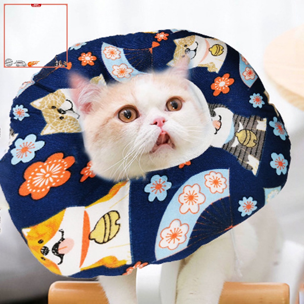 Vòng Cổ Hình Nón Có Thể Điều Chỉnh Bảo Vệ Sức Khỏe Cho Thú Cưng