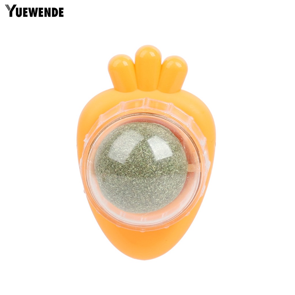 Đồ Chơi Nhai Cắn Chống Trầy Hình Củ Cà Rốt Xoay 360 Độ Cho Mèo Cưng