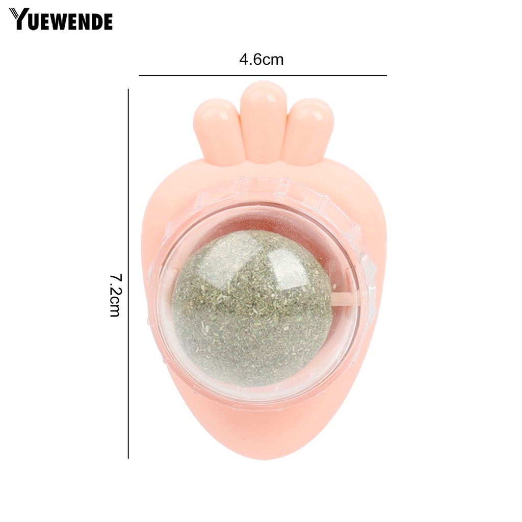 Đồ Chơi Nhai Cắn Chống Trầy Hình Củ Cà Rốt Xoay 360 Độ Cho Mèo Cưng