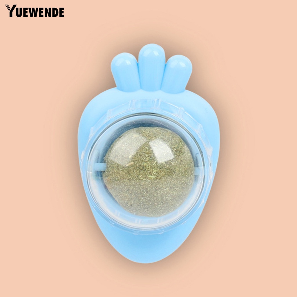Đồ Chơi Nhai Cắn Chống Trầy Hình Củ Cà Rốt Xoay 360 Độ Cho Mèo Cưng