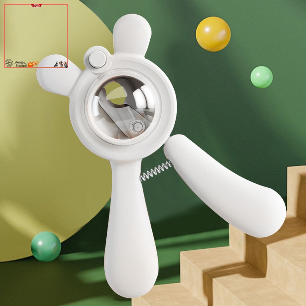 Kìm Cắt Móng Tay Có Đèn LED Đầu Sắc Nhọn Chống Văng Độ Cứng Cao Cho Thú Cưng