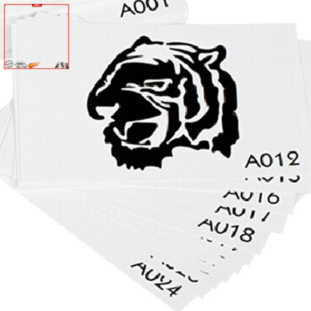 Bộ 24 Giấy Khuôn Dùng Nhuộm Màu Cho Thú Cưng Thân Thiện Với Môi Trường