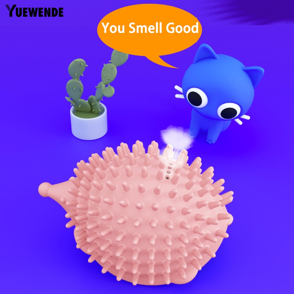 1 Bộ Lược Chải Lông Mềm Mại Chống Mòn Hình Nhím Hoạt Hình Dành Cho Thú Cưng