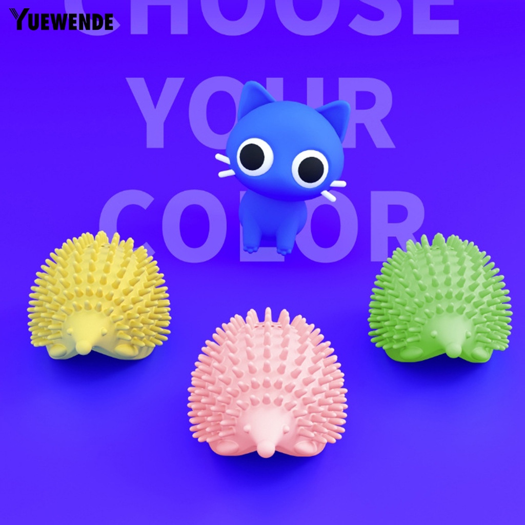 1 Bộ Lược Chải Lông Mềm Mại Chống Mòn Hình Nhím Hoạt Hình Dành Cho Thú Cưng