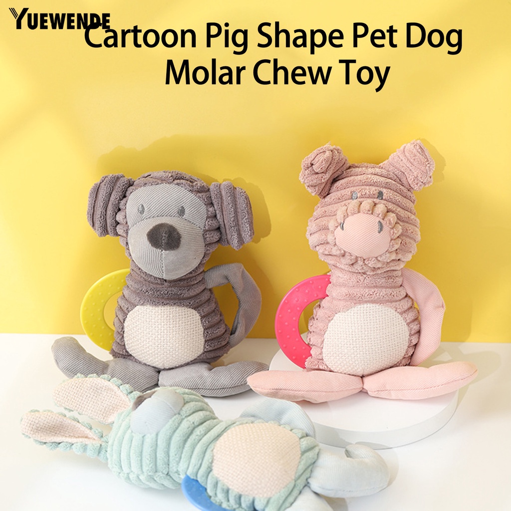 Đồ Chơi Gặm Chống Cắn Hình Thỏ Hoạt Hình Phát Ra Âm Thanh Dành Cho Thú Cưng