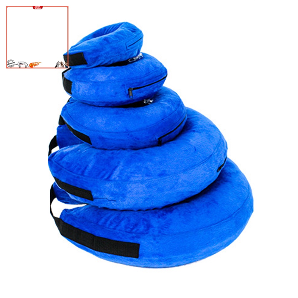 Đệm Bơm Hơi Bảo Vệ Cổ Chống Cắn Cho Thú Cưng