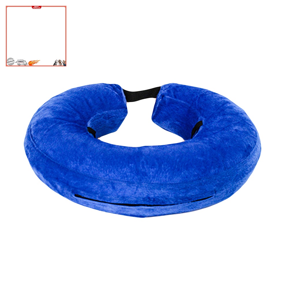 Đệm Bơm Hơi Bảo Vệ Cổ Chống Cắn Cho Thú Cưng