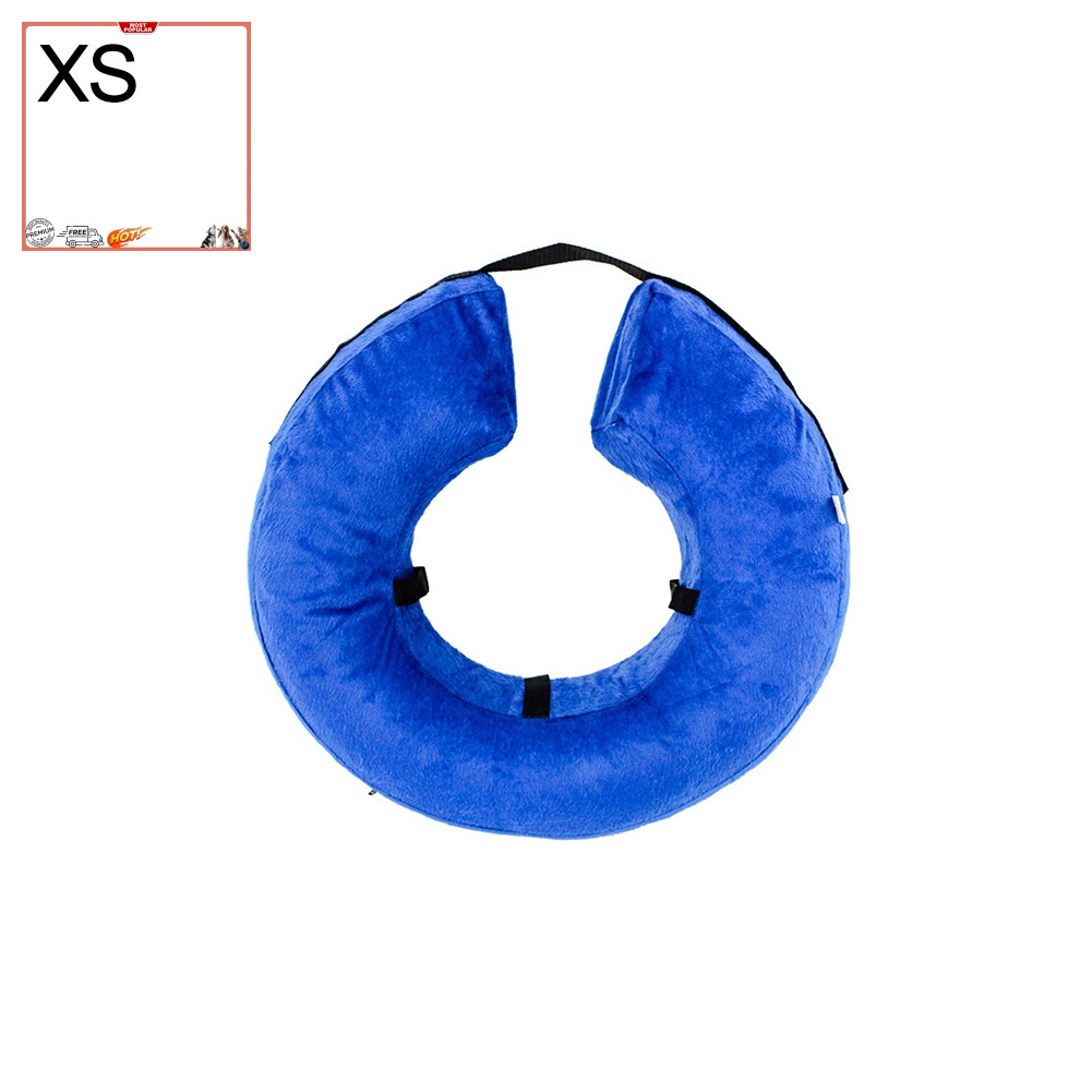 Đệm Bơm Hơi Bảo Vệ Cổ Chống Cắn Cho Thú Cưng