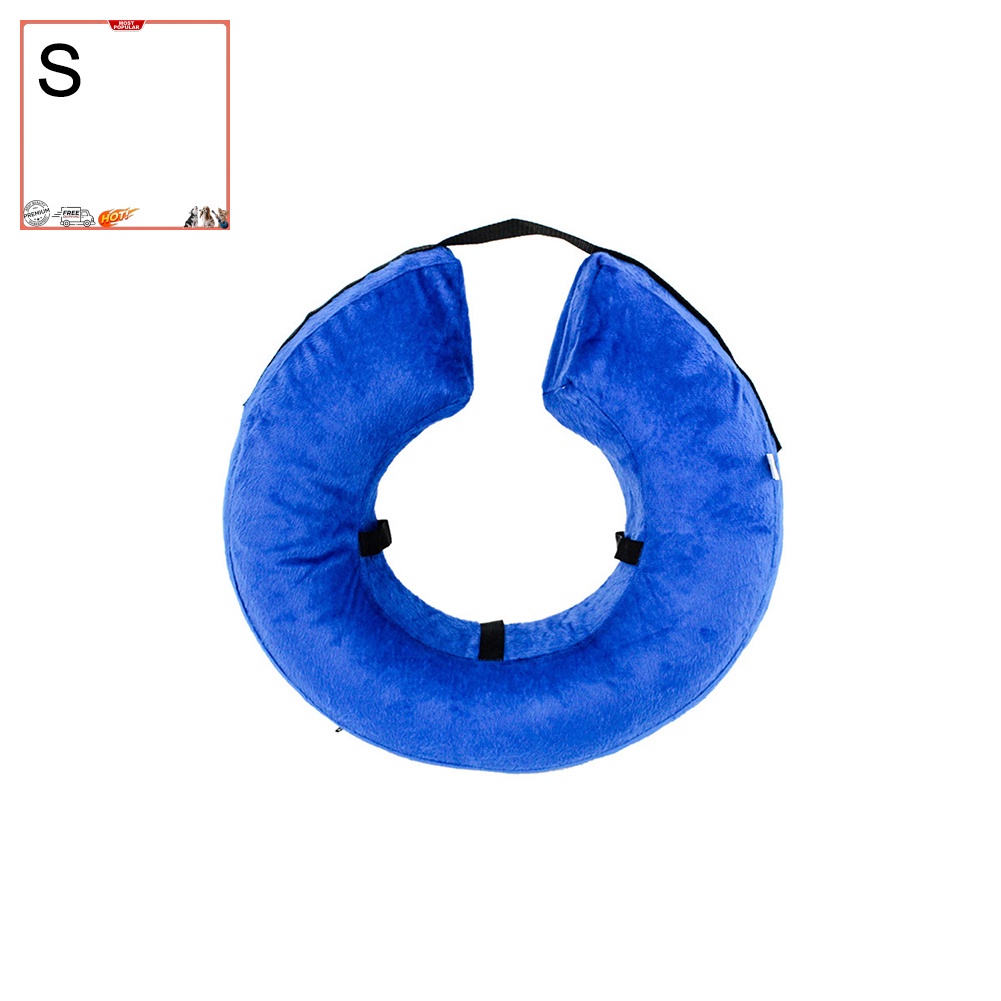 Đệm Bơm Hơi Bảo Vệ Cổ Chống Cắn Cho Thú Cưng