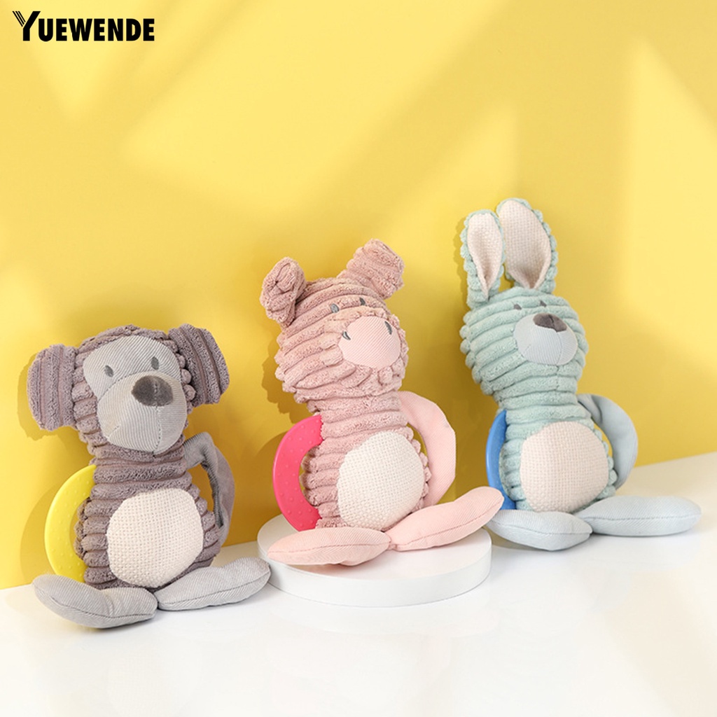 Đồ Chơi Gặm Chống Cắn Hình Thỏ Hoạt Hình Phát Ra Âm Thanh Dành Cho Thú Cưng