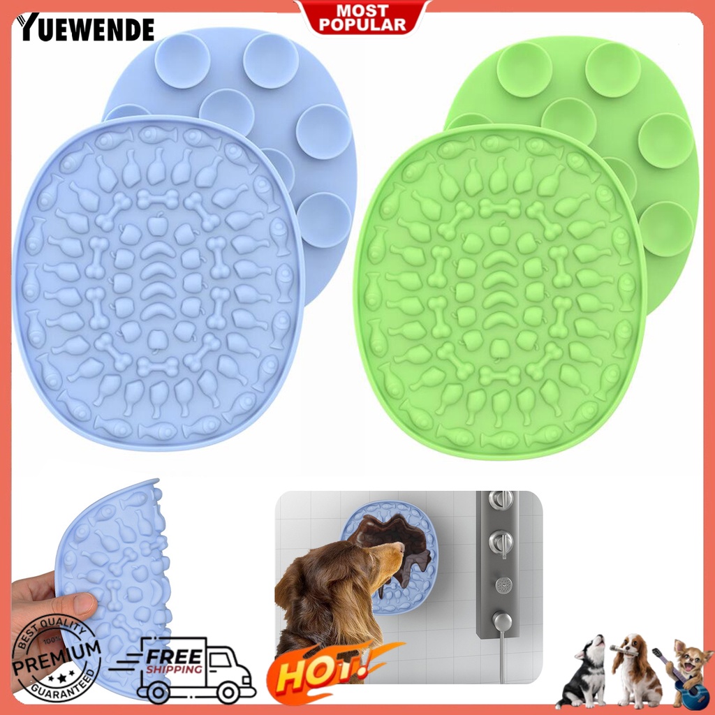 Bộ 2 Thảm Lót Bồn Tắm Giúp Huấn Luyện Thú Cưng Chậm Có 12 Giác Hút Mạnh