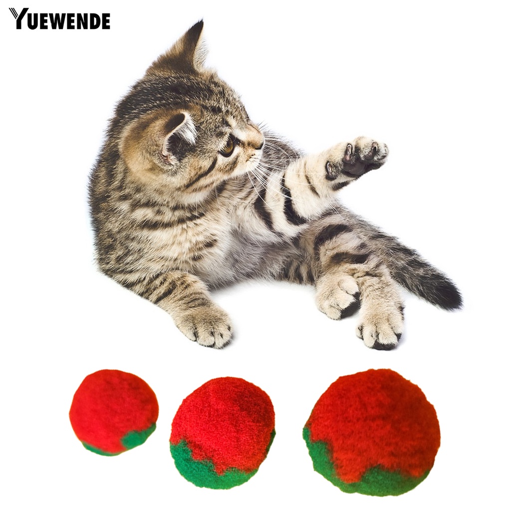 Hộp 80 Bóng Đồ Chơi Mềm Mại Co Giãn Chống Cắn Dành Cho Mèo Cưng