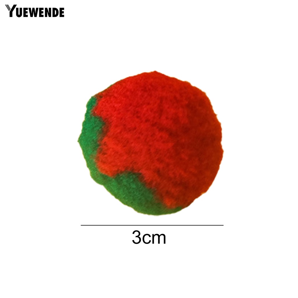 Hộp 80 Bóng Đồ Chơi Mềm Mại Co Giãn Chống Cắn Dành Cho Mèo Cưng