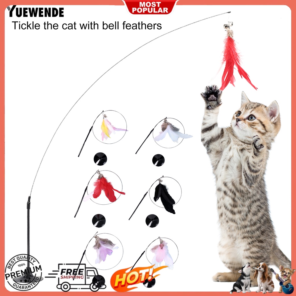 Đồ Chơi Gậy Tương Tác Với Mèo Dễ Thương Độ Đàn Hồi Cao