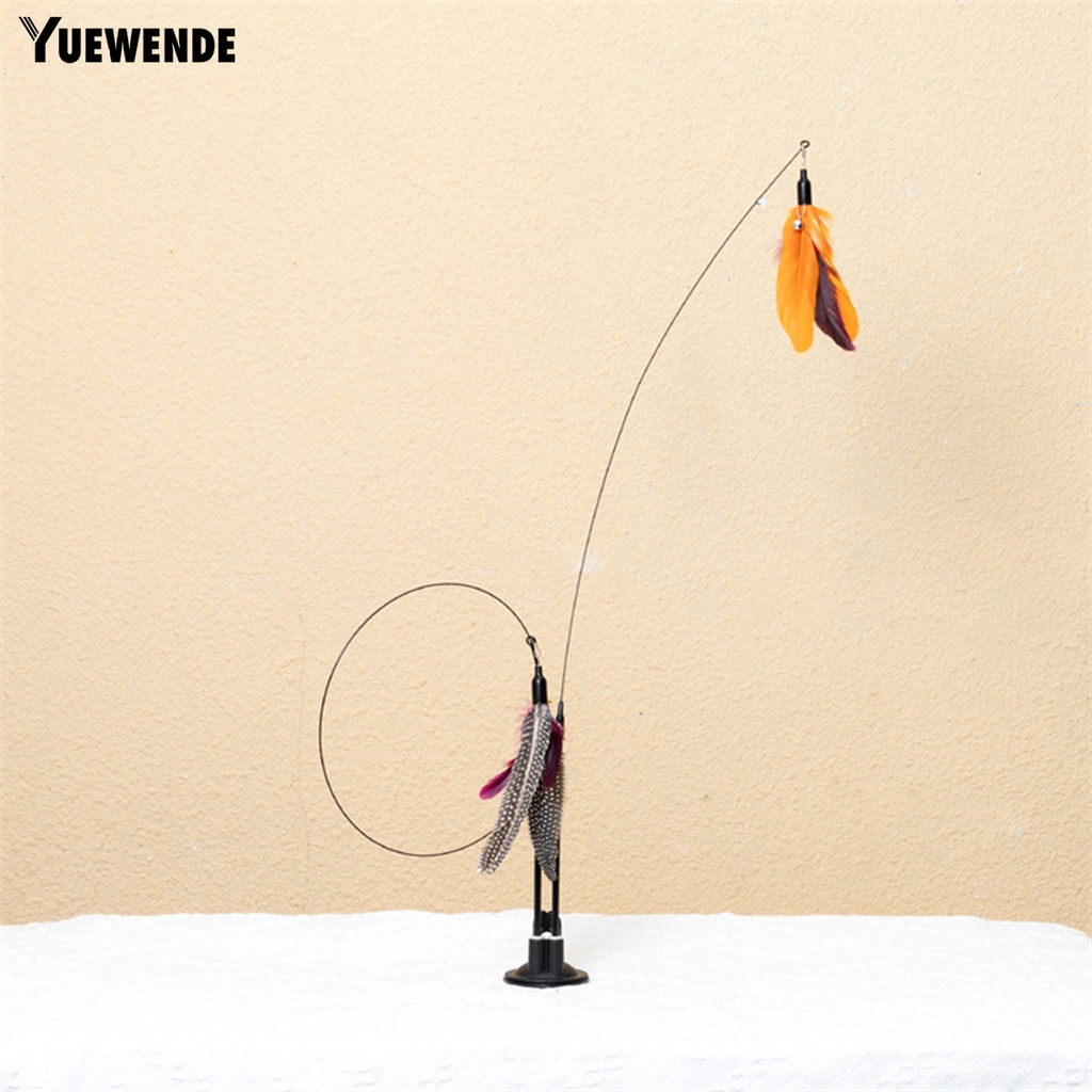 Gậy Trêu Mèo Hình Bươm Bướm Có Giác Hút Mạnh Không Dễ Bị Cắn &amp; Mài Mòn