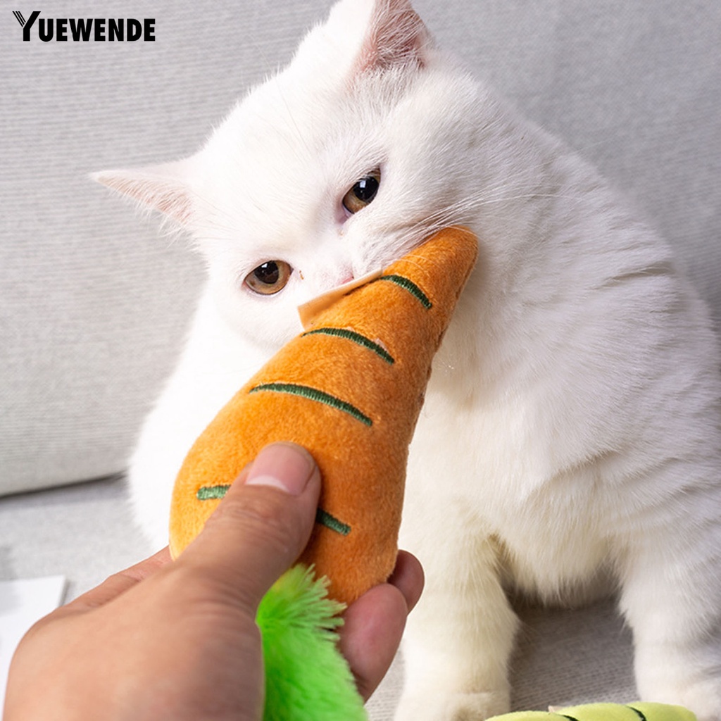 Đồ Chơi Nhồi Bông Hình Củ Cà Rốt 3D Nhiều Màu Sắc Không Phai Chống Trầy Xước Chống Cắn Chống Cắn Cho Thú Cưng