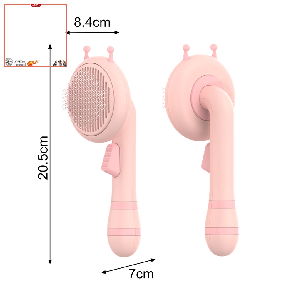 Bàn Chải Lông Tự Dính Loại Bỏ Lông Thú Cưng Nhẹ / Dài Tiện Dụng