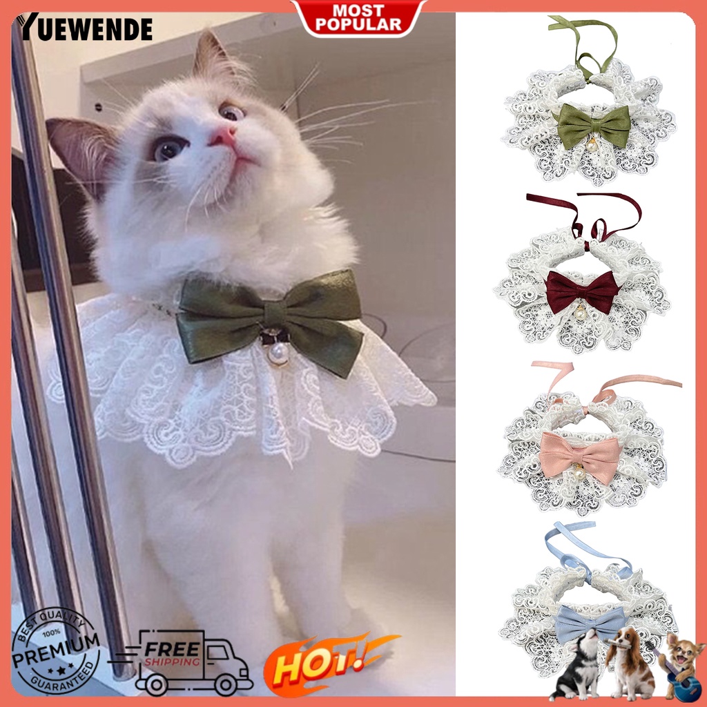 Yr.t Vòng Cổ Có Chuông Quyến Rũ Dễ Thương Cho Thú Cưng