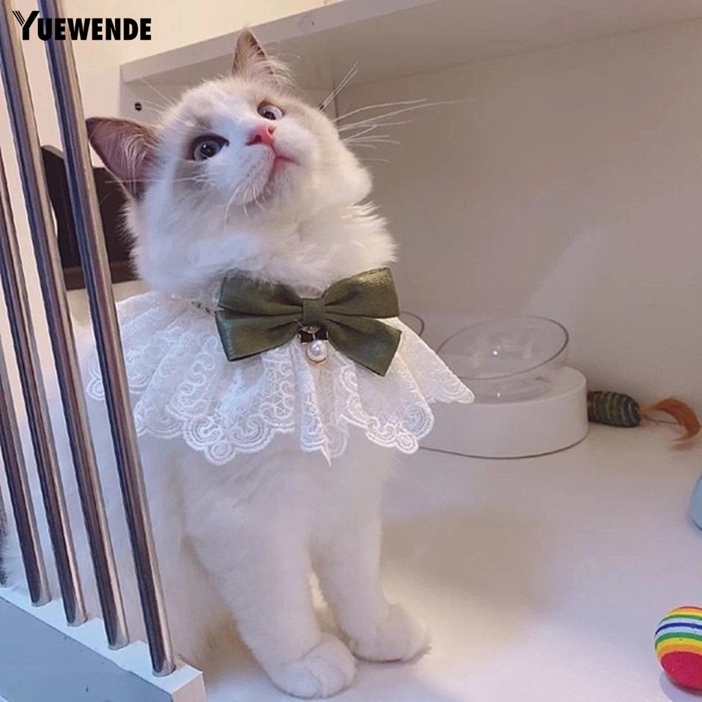 Yr.t Vòng Cổ Có Chuông Quyến Rũ Dễ Thương Cho Thú Cưng