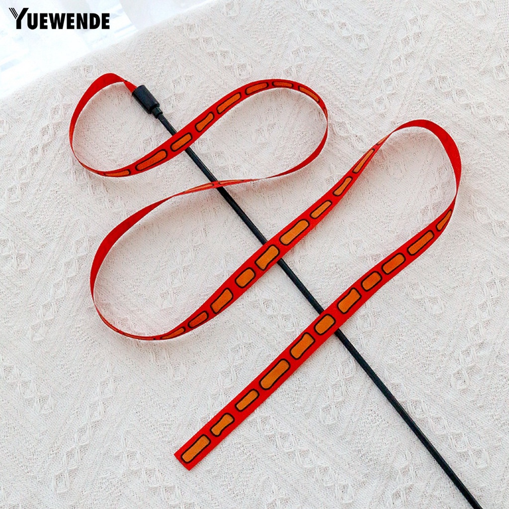 Cây Gậy Đồ Chơi Bằng Vải / Dây Ruy Băng Dài Màu Sắc Tương Tác Giảm Căng Thẳng Cho Mèo Cưng