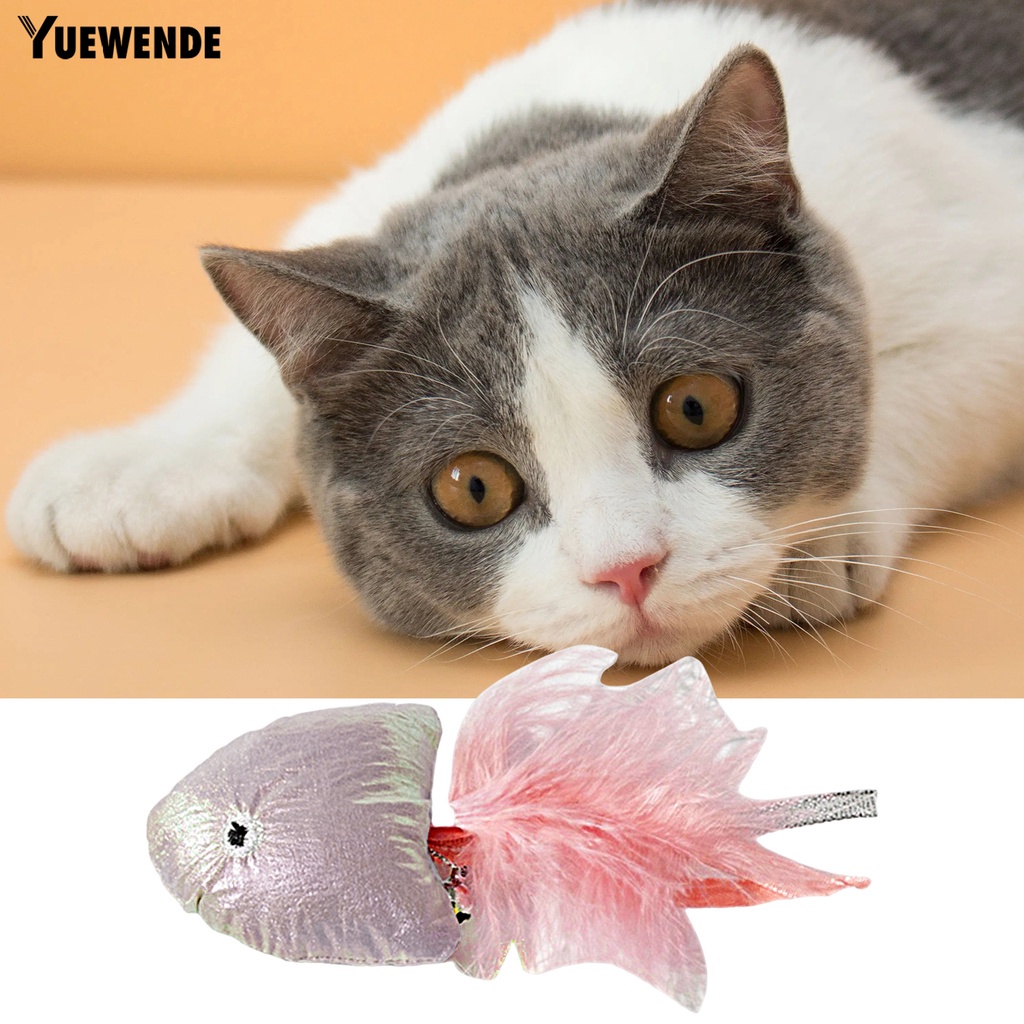 Đồ Chơi Cá Nhồi Bông Bắt Mắt Dễ Thương Vui Nhộn Cho Mèo Cưng
