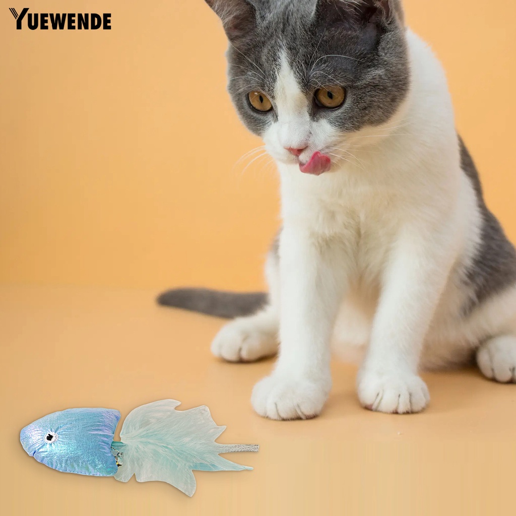 Đồ Chơi Cá Nhồi Bông Bắt Mắt Dễ Thương Vui Nhộn Cho Mèo Cưng