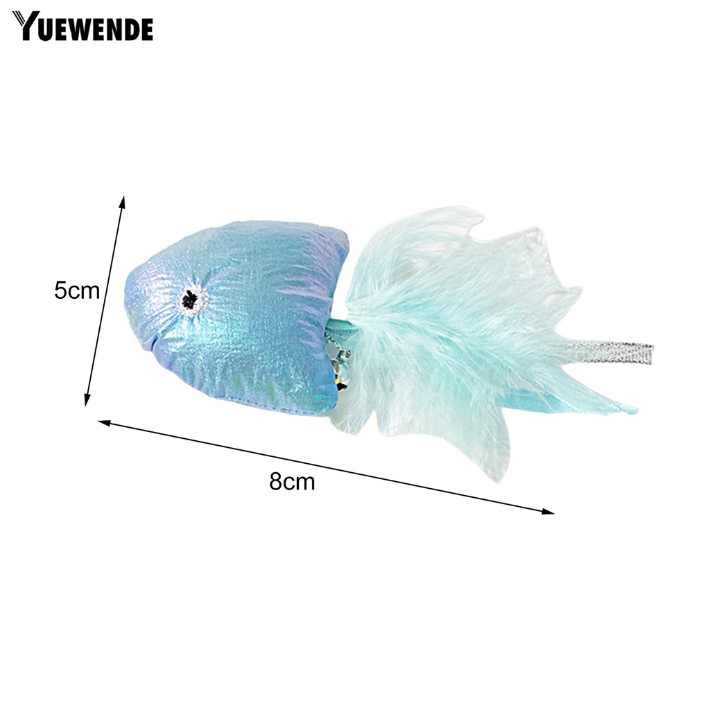 Đồ Chơi Cá Nhồi Bông Bắt Mắt Dễ Thương Vui Nhộn Cho Mèo Cưng