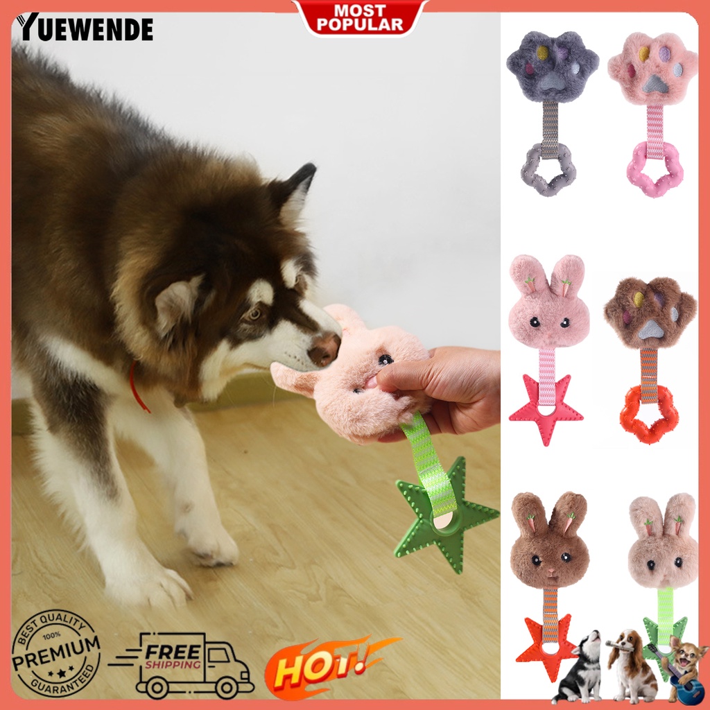 Yr.t Đồ Chơi Nhai Gặm Tương Tác Giảm Căng Thẳng Không Mùi Thiết Kế Hoạt Hình Chống Cắn Có Thể Tái Sử Dụng Cho Thú Cưng