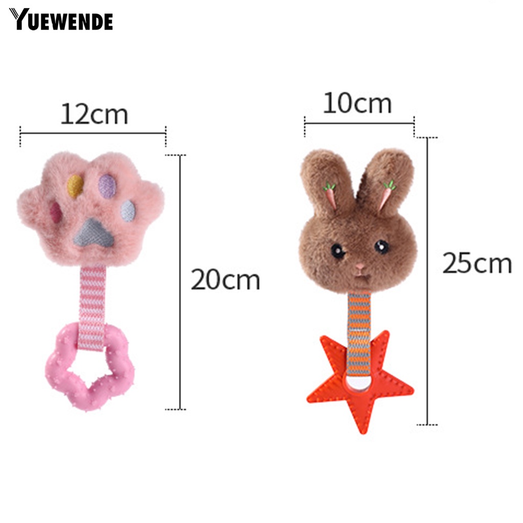 Yr.t Đồ Chơi Nhai Gặm Tương Tác Giảm Căng Thẳng Không Mùi Thiết Kế Hoạt Hình Chống Cắn Có Thể Tái Sử Dụng Cho Thú Cưng