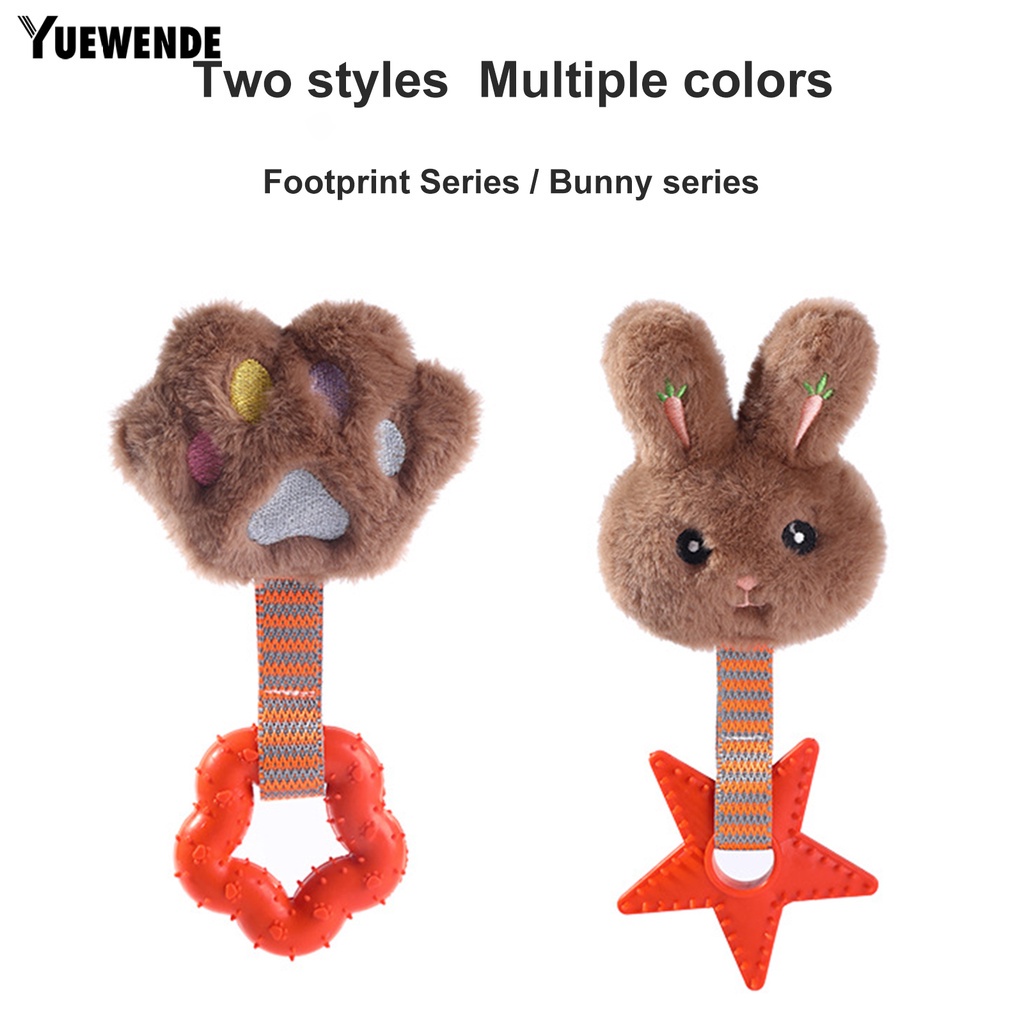 Yr.t Đồ Chơi Nhai Gặm Tương Tác Giảm Căng Thẳng Không Mùi Thiết Kế Hoạt Hình Chống Cắn Có Thể Tái Sử Dụng Cho Thú Cưng