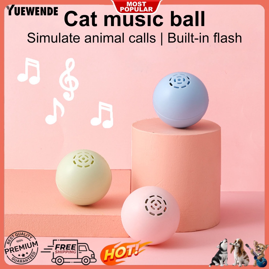 Bóng Đồ Chơi Chống Cắn Phát Ra Tiếng Kêu Vui Nhộn Cho Mèo Cưng