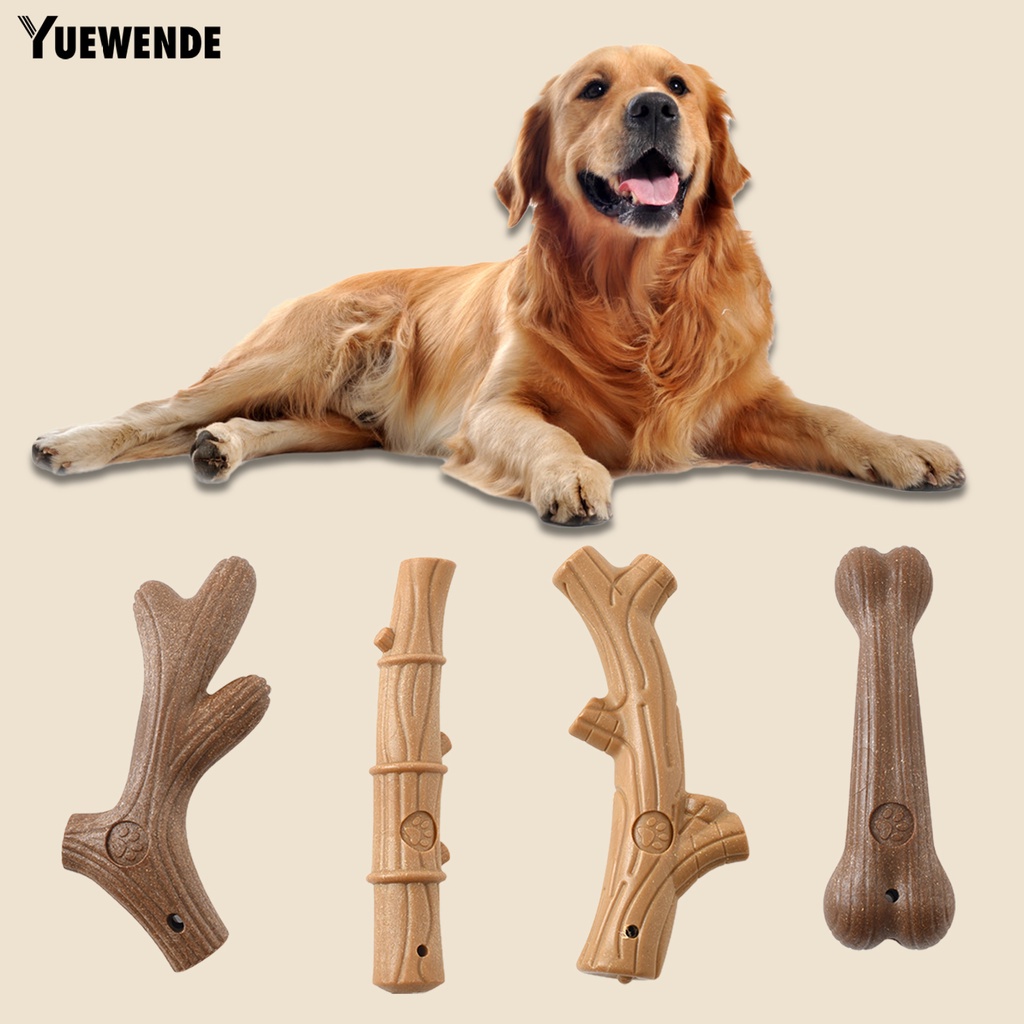 Yr.t Đồ Chơi Sợi Gỗ Tự Nhiên Kết Cấu Răng Giải Tỏa Căng Thẳng An Toàn Cho Thú Cưng