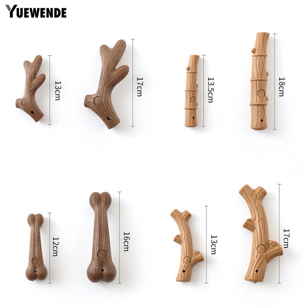 Yr.t Đồ Chơi Sợi Gỗ Tự Nhiên Kết Cấu Răng Giải Tỏa Căng Thẳng An Toàn Cho Thú Cưng