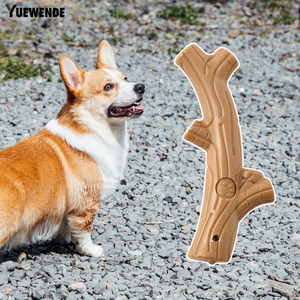 Yr.t Đồ Chơi Sợi Gỗ Tự Nhiên Kết Cấu Răng Giải Tỏa Căng Thẳng An Toàn Cho Thú Cưng