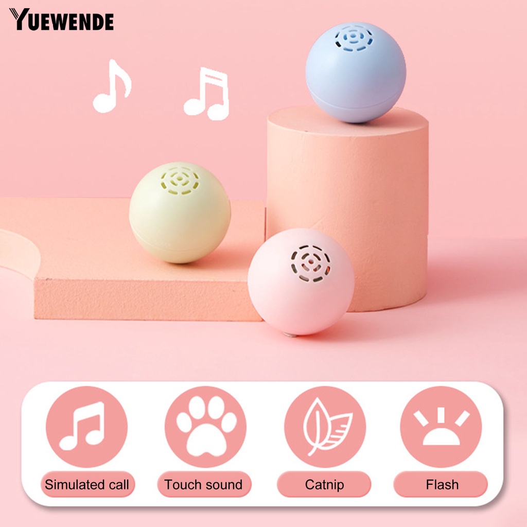 Bóng Đồ Chơi Chống Cắn Phát Ra Tiếng Kêu Vui Nhộn Cho Mèo Cưng