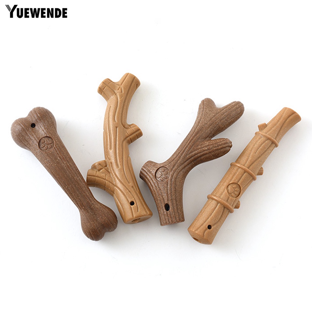 Yr.t Đồ Chơi Sợi Gỗ Tự Nhiên Kết Cấu Răng Giải Tỏa Căng Thẳng An Toàn Cho Thú Cưng