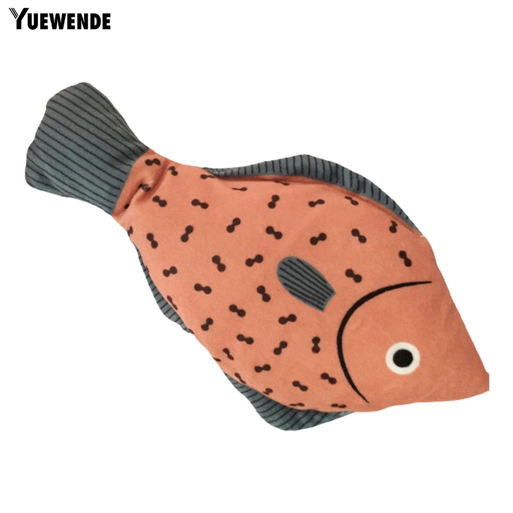 Cá Nhồi Bông Đồ Chơi Mềm Mại Chống Cắn Cho Mèo Cưng