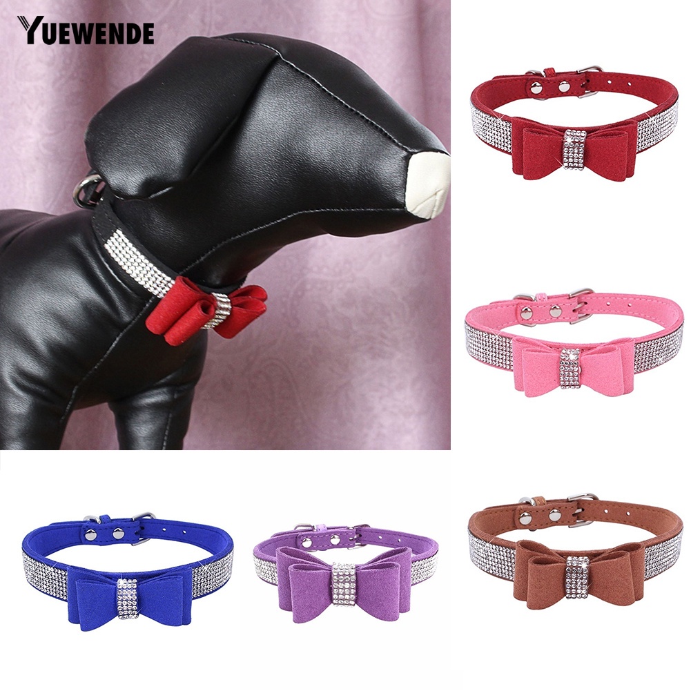 Vòng Cổ Chống Cắn Đính Đá Màu Tương Phản Cho Mèo YR.T