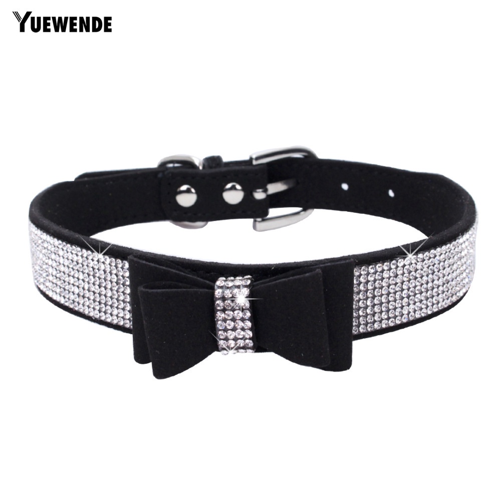 Vòng Cổ Chống Cắn Đính Đá Màu Tương Phản Cho Mèo YR.T